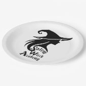 サレムウィッチアカデミーウィッカ信者ウィッチズハローウィンパーティ ペーパープレート (アングル)