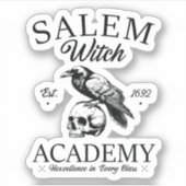 サレムウィッチアカデミーハロウィンカスタムの切り身 シール (正面)