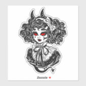 サレムウィッチイラストレーションアート シール (シート)