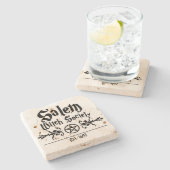 サレムウィッチソサエティコースター ストーンコースター (横)