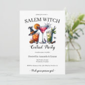 サレムウィッチホラーコクテールパーティーハロウィーン 招待状 (スタンド正面)