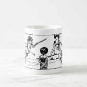 サレムマサチューセッツのインクマグの魔法使い コーヒーマグカップ (中央)