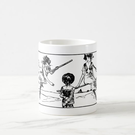 サレムマサチューセッツのインクマグの魔法使い コーヒーマグカップ (中央)