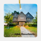 サレムマサチューセッツ セラミックオーナメント (正面)