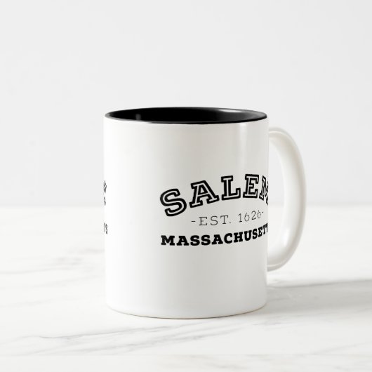 サレムマサチューセッツ ツートーンマグカップ (正面右)