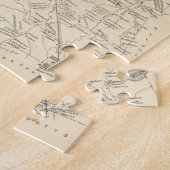 サレムマサチューセッツ(1892年)のヴィンテージの地図 ジグソーパズル (側面)