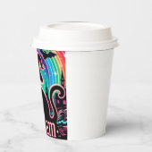 サレム標識コーヒー紙カップ 紙コップ (左)