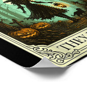 サレム1692ハロウィーン魔女恋しく思彼らは1つのタロットC ポスター (角)