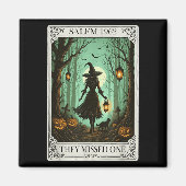 サレム1692ハロウィーン魔女恋しく思彼らは1つのタロットC マグネット (正面)