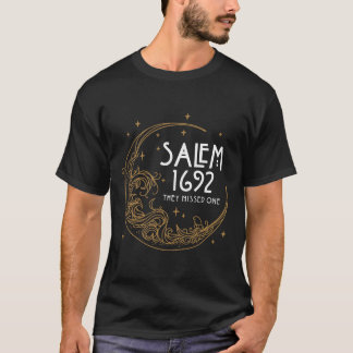 サレム1692彼ら恋しく思はハロウィーンの衣装1 Tシャツ