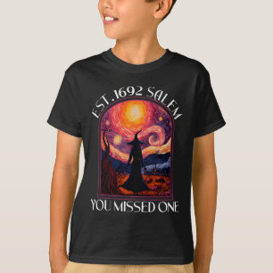 サレム1692彼ら恋しく思は一つの魔女ハロウィーンヴァンゴグ Tシャツ