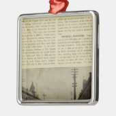 サレム、か通り メタルオーナメント (左)