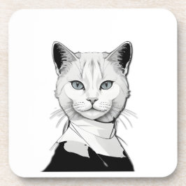 サレム，ハロウィーン，魔女猫，ゴシック美術，神秘的 コースター