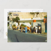 サレルノ野菜売り ポストカード (正面/裏面)