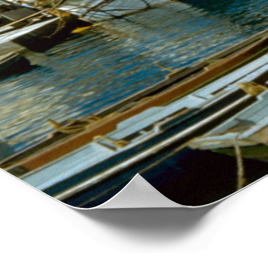 サレルノ・ウォーターフロント・アマルフィ海岸 ポスター (角)