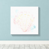 サレントコーストシェル キャンバスプリント (インサイチュ (ウッドフロア))