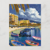 サロウ スペイン 旅行 はがき アート, スペイン 旅行 ポストカード (正面)