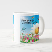 サロゲートは一生の愛 ジャンボコーヒーマグカップ (正面右)