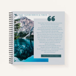 サロフパーソナライズされたトラスト自然の聖セラピム ノートブック