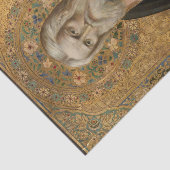 サロフ正教会のキリスト教のアイコンの聖セラピム 薄葉紙 (詳細)