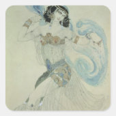 サロメの衣装デザイン スクエアシール (正面)