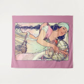 サロメアルフォンスミュシャ タペストリー (正面(横))