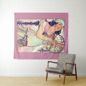 サロメアルフォンスミュシャ タペストリー (インサイチュ(横))