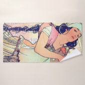 サロメアルフォンスミュシャ バスタオル (バスタオル)