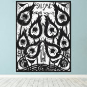 サロメカバーイラストレーション キャンバスプリント (インサイチュ (ウッドフロア))