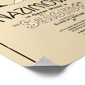 サロメヴィンテージ映画ポスター ポスター (角)