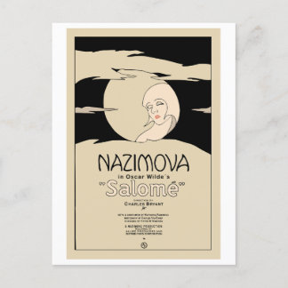 サロメヴィンテージ映画ポスター ポストカード