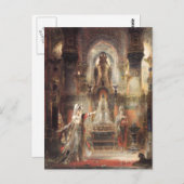 サロメ踊りウィーヘロデ ポストカード (正面/裏面)