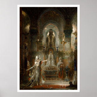 サロメ踊りBefore Herod (finished) - G.モロー ポスター