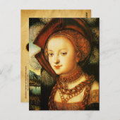 サロメ・アンティークファッションジュエリー及び衣装 ポストカード (正面/裏面)