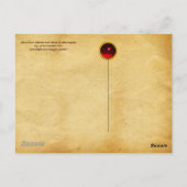 サロメ・アンティークファッションジュエリー及び衣装 ポストカード (裏面)