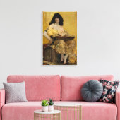 サロメ(女性ポートレート)（byアンリ・レグノー） キャンバスプリント (インサイチュ (リビング))