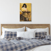 サロメ(女性ポートレート)（byアンリ・レグノー） キャンバスプリント (インサイチュ (寝室))