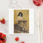 サロメ(女性ポートレート)（byアンリ・レグノー） スタンダードランチョンナプキン (インサイチュ)