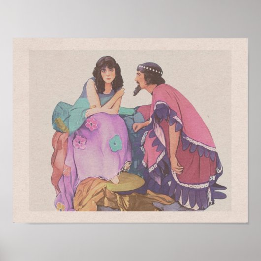 サロメ(1918) – ストーリー開始 ポスター (正面)