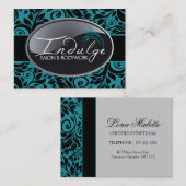 サロンおよびスパの名刺 名刺 (正面/裏面)