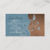 サロンおよびスパの名刺 名刺 (正面)