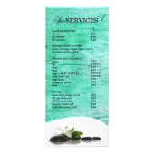 サロンおよびスパラックカード ラックカード (裏面)