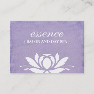 サロンおよび日のスパの名刺 名刺