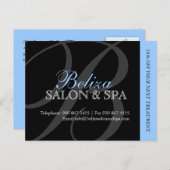 サロンとスパ広告のはがき ポストカード (正面/裏面)