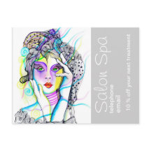 サロンとスパ広告の