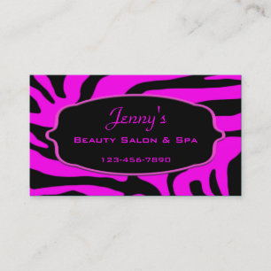 サロンとスパ 名刺