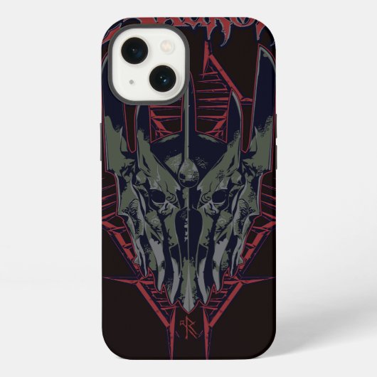 サロンのアイコン iPhoneケース (裏面)