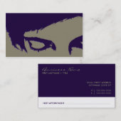 サロンのアポイントメントカード: emoのスタイル 予約カード (正面/裏面)