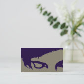 サロンのアポイントメントカード: emoのスタイル 予約カード (スタンド正面)