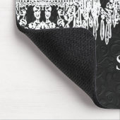 サロンのシャンデリアのマウスパッド マウスパッド (コーナー)